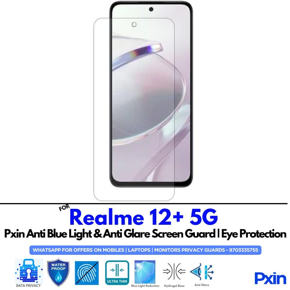 Realme 12+ 5G Anti Glare Screen Guard