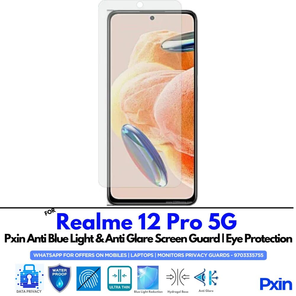 Realme 12 Pro 5G Anti Glare Screen Guard
