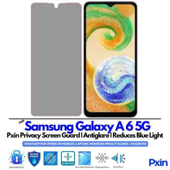 Samsung Galaxy A 6 5G Privacy Screen Guard