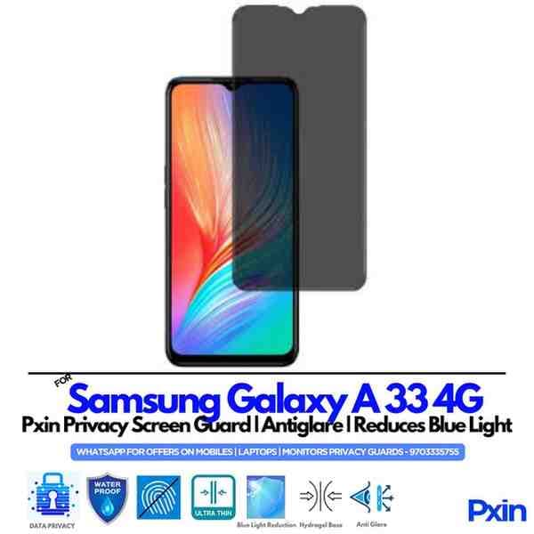 Samsung Galaxy A33 4G Privacy Screen Guard