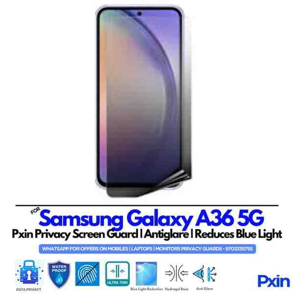 Samsung Galaxy A36 5G Privacy Screen Guard