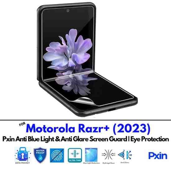 Anti Blue Light and Anti Glare Screen Guard for Motorola Razr+ (2023)