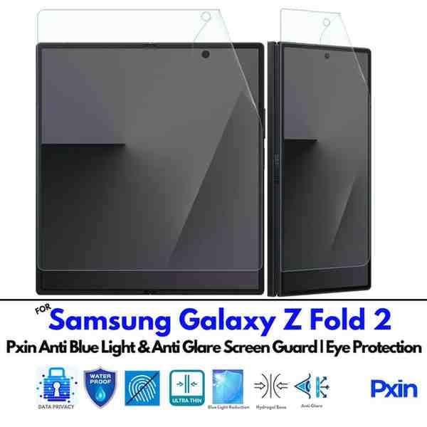 Anti Blue Light and Anti Glare Screen Guard for Samsung Galaxy Z Fold 2