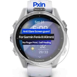 GarminFenix843mm Anti Glare Screen guard