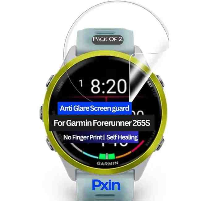 Garmin Forerunner 265S Anti Glare Screen Guard
