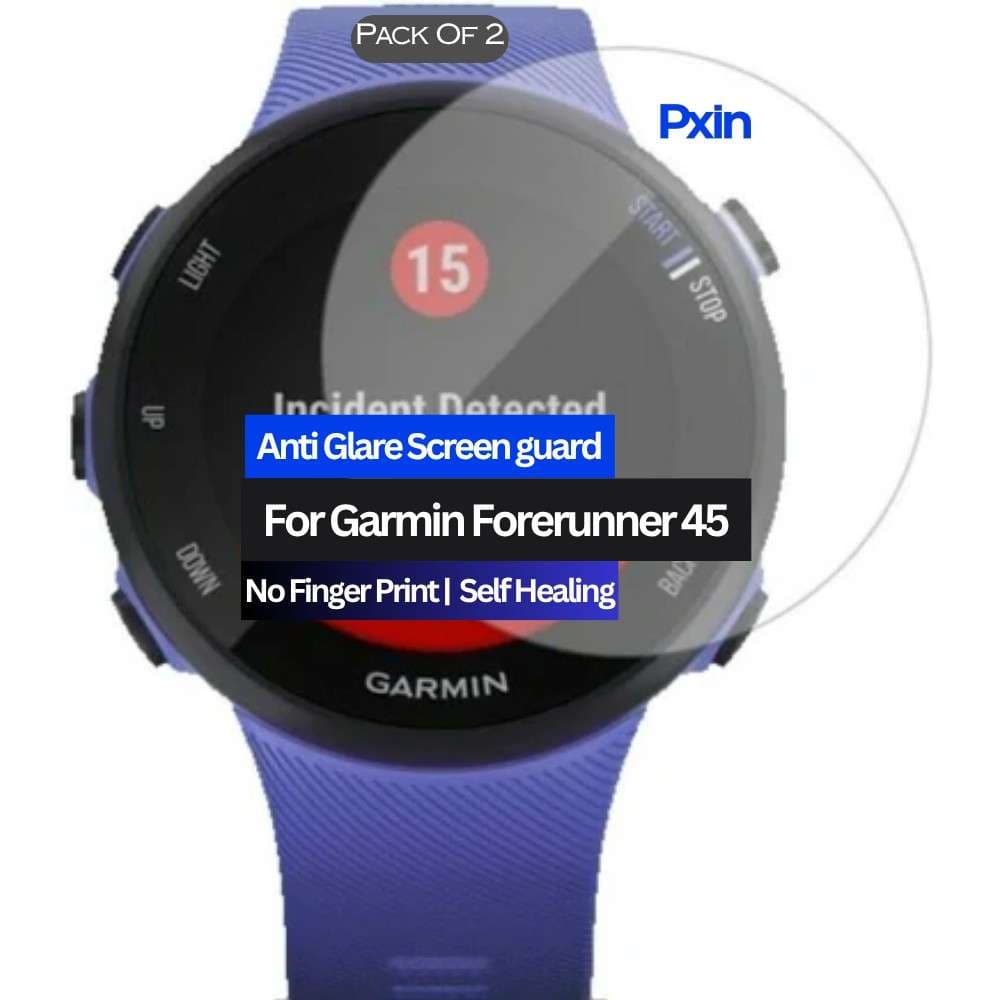 Garmin Forerunner 45 Anti Glare Screen Guard