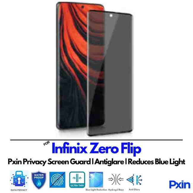 InfinixZeroFlip Privacy Screen Guard