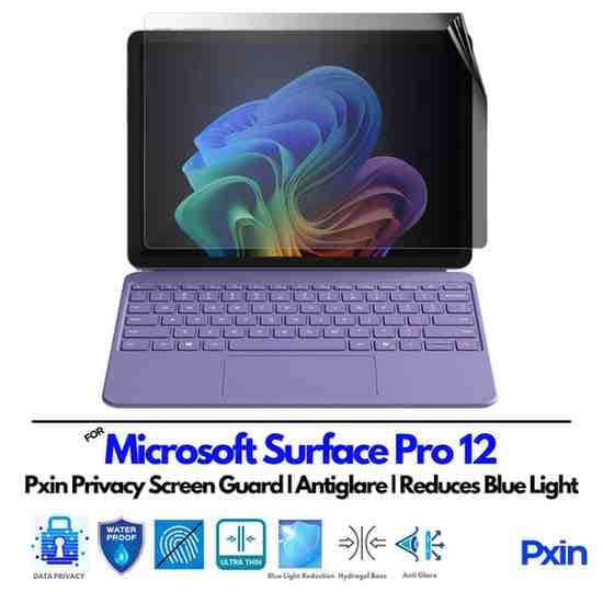 Microsoft Surface Pro 12 Tab Privacy Screen