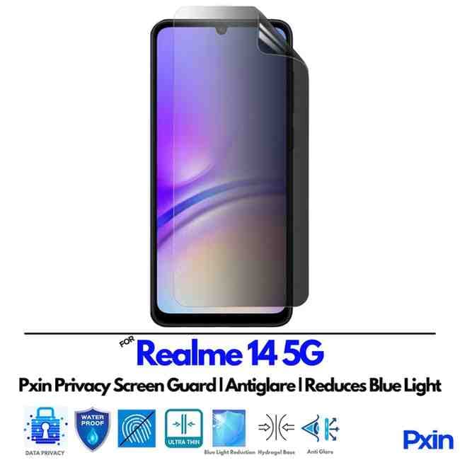 Realme145G Privacy Screen Guard