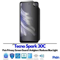 Tecno Spark 30C Privacy Screen Guard