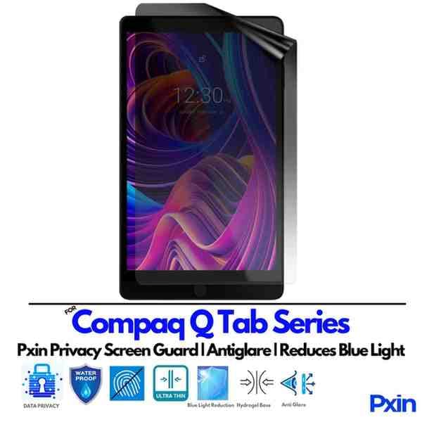 Compaq Q Tab Series Privacy screen guard