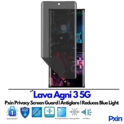 Lava Agni 3 5G Privacy Screen Guard