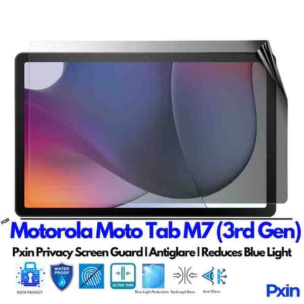 Motorola MotoTab M7 3rdGen Privacy screen guard