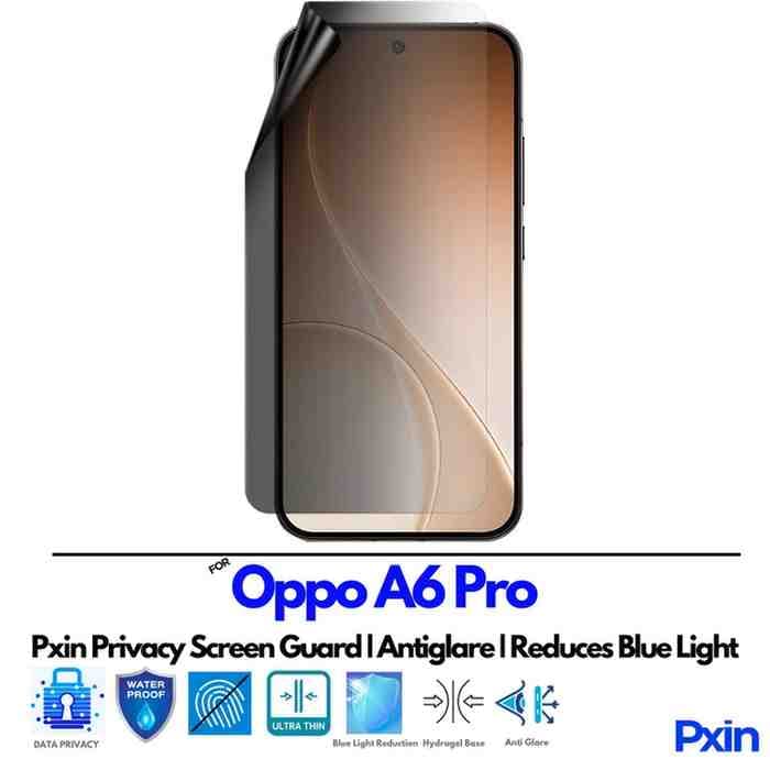 Oppo A6 Pro Privacy screen guard