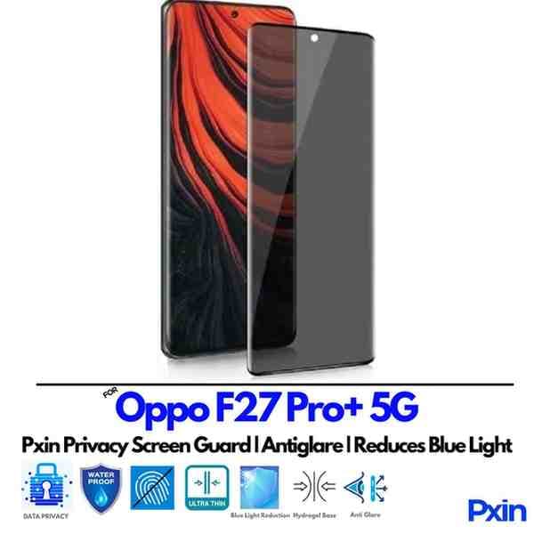 Oppo F27 Pro+5G Privacy Screen Guard