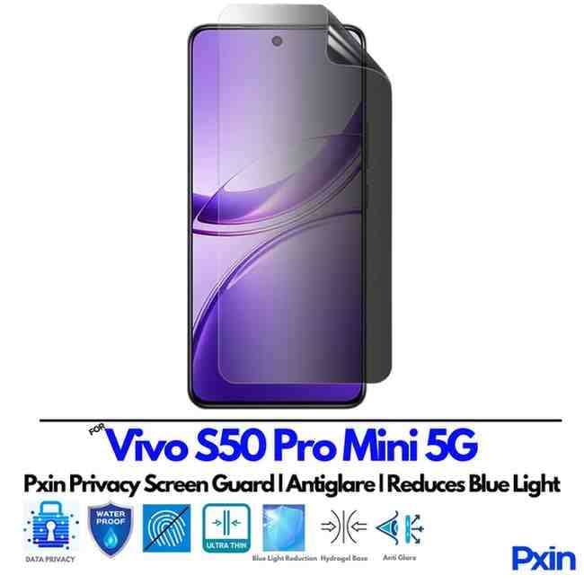 Vivo S50 Pro Mini 5G Privacy screen guard