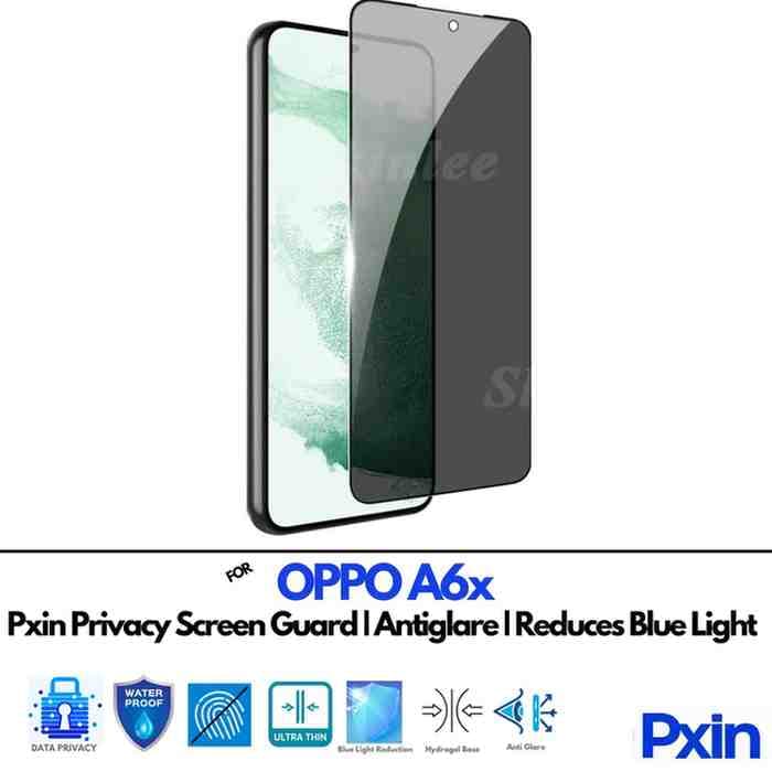 OPPOA6x Privacy screen gurad