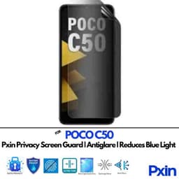 POCOC50 Privacy screen gurad