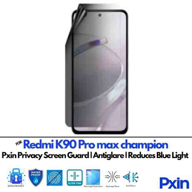 RedmiK90Promaxchampion Privacy screen gurad