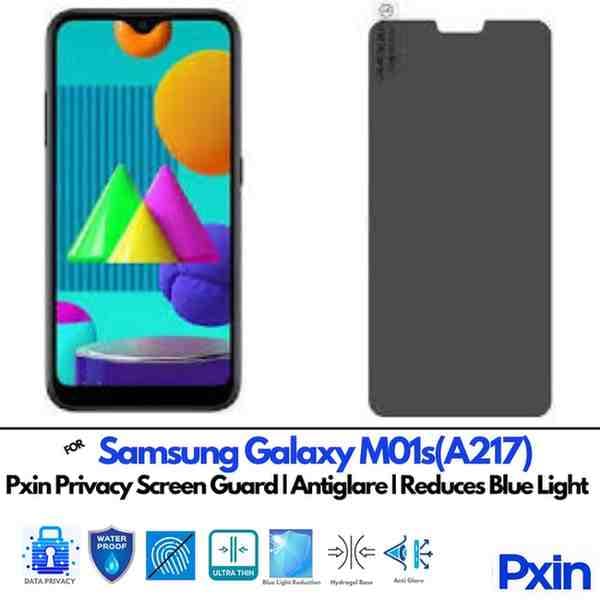 SamsungGalaxyM01sA217 Privacy screen guard