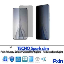 TECNO Spark slim Privacy screen guard