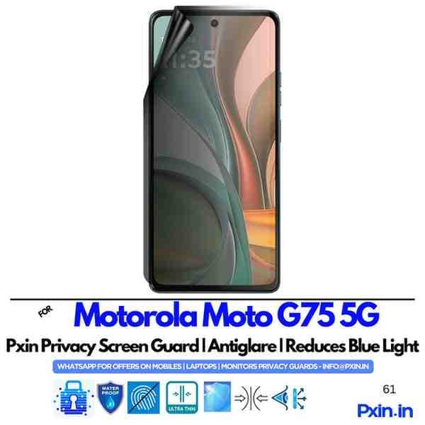 MotorolaMotoG755G Privacy screen guard
