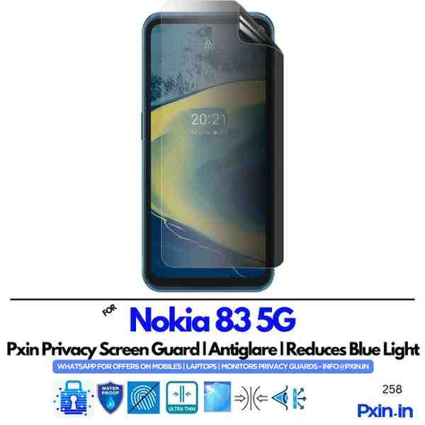 Nokia83-5G Privacy screen guard
