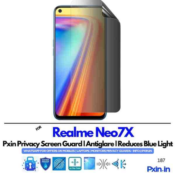 RealmeNeo7X Privacy screen guard