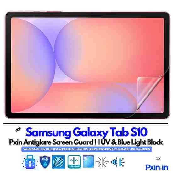 SamsungGalaxyTabS10 Anti glare screen guard
