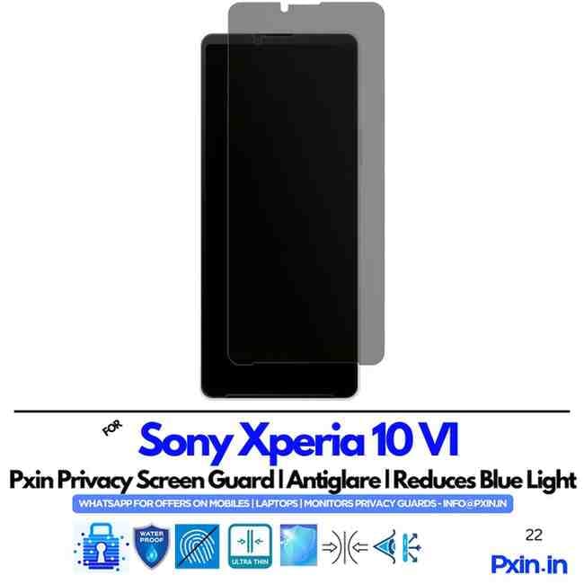 SonyXperia10VI Privacy Screen Guard