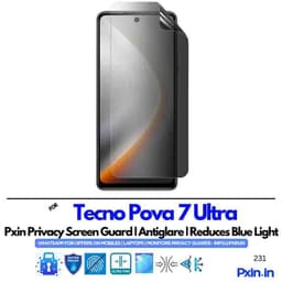 TecnoPova7Ultra Privacy screen guard