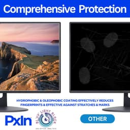 24 inch (16:9) Touch Monitor - Anti Glare Screen Guard | Touch Sensitive | Anti Blue Light | UV(A/B/C) Block | PXIN - Image 5
