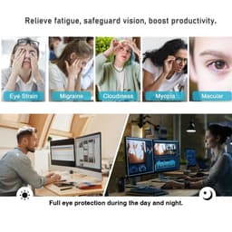 17.3 inch (16:10) Touch Laptop - Anti Glare Screen Guard | Touch Sensitive | Anti Blue Light | UV(A/B/C) Block | PXIN - Image 4