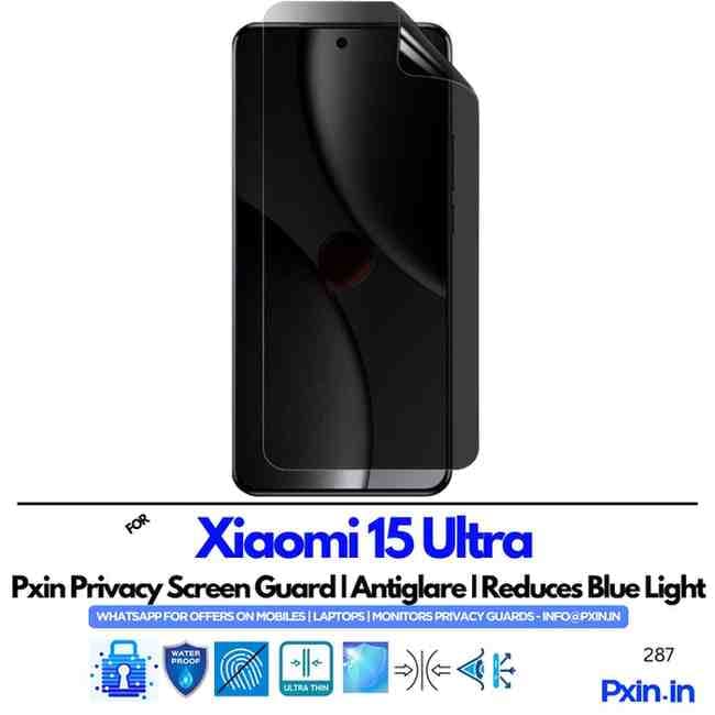 Xiaomi15Ultra Privacy screen guard