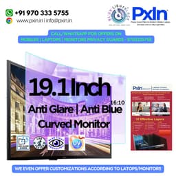 19.1 inch (16:10) Curved Monitor Anti Blue Light & Anti Glare Screen Guard - Image 1