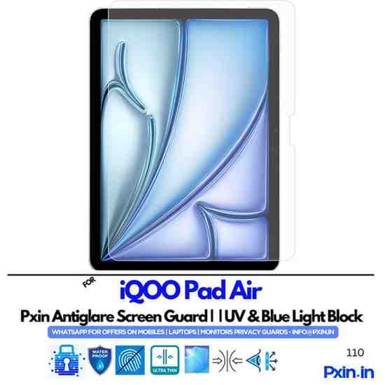 iQOOPadAir Anti glare screen guard