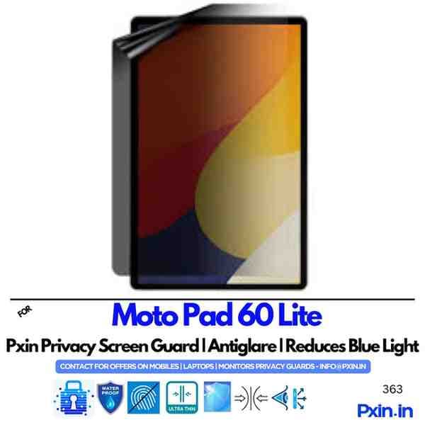 MotoPad60LitePrivacyScreenGuard