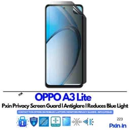 OPPOA3LitePrivacyscreenguard