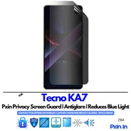 Tecno KA7 Privacy screen guard