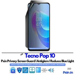 TecnoPop10PrivacyScreenGuard