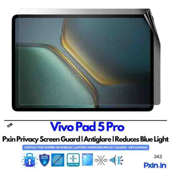 VivoPad5ProPrivacyScreenGuard