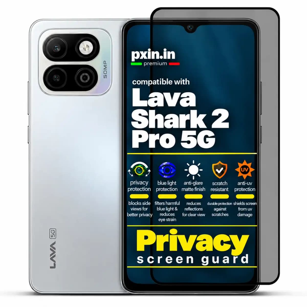 Lava-Shark-2-Pro-5G-Privacy-Screen-Guard