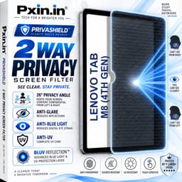 Lenovo Tab M8 (4th Gen) 2 Way Tablet Privacy Screen Guard (Anti-Blue & Anti-Glare) - Image 1