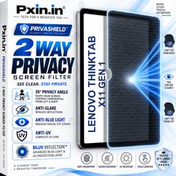 Lenovo ThinkTab X11 Gen 1 2 Way Tablet Privacy Screen Guard (Anti-Blue & Anti-Glare) - Image 1