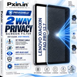 Lenovo Xiaoxin Pad Pro 12.7 2 Way Tablet Privacy Screen Guard (Anti-Blue & Anti-Glare) - Image 1