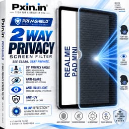 Realme Pad Mini 2 Way Tablet Privacy Screen Guard (Anti-Blue & Anti-Glare) - Image 1
