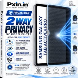 Samsung Galaxy Tab Active4 Pro 2 Way Tablet Privacy Screen Guard (Anti-Blue & Anti-Glare) - Image 1