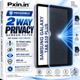 Samsung Galaxy Tab S10 Plus 2 Way Tablet Privacy Screen Guard (Anti-Blue & Anti-Glare) - Image 1