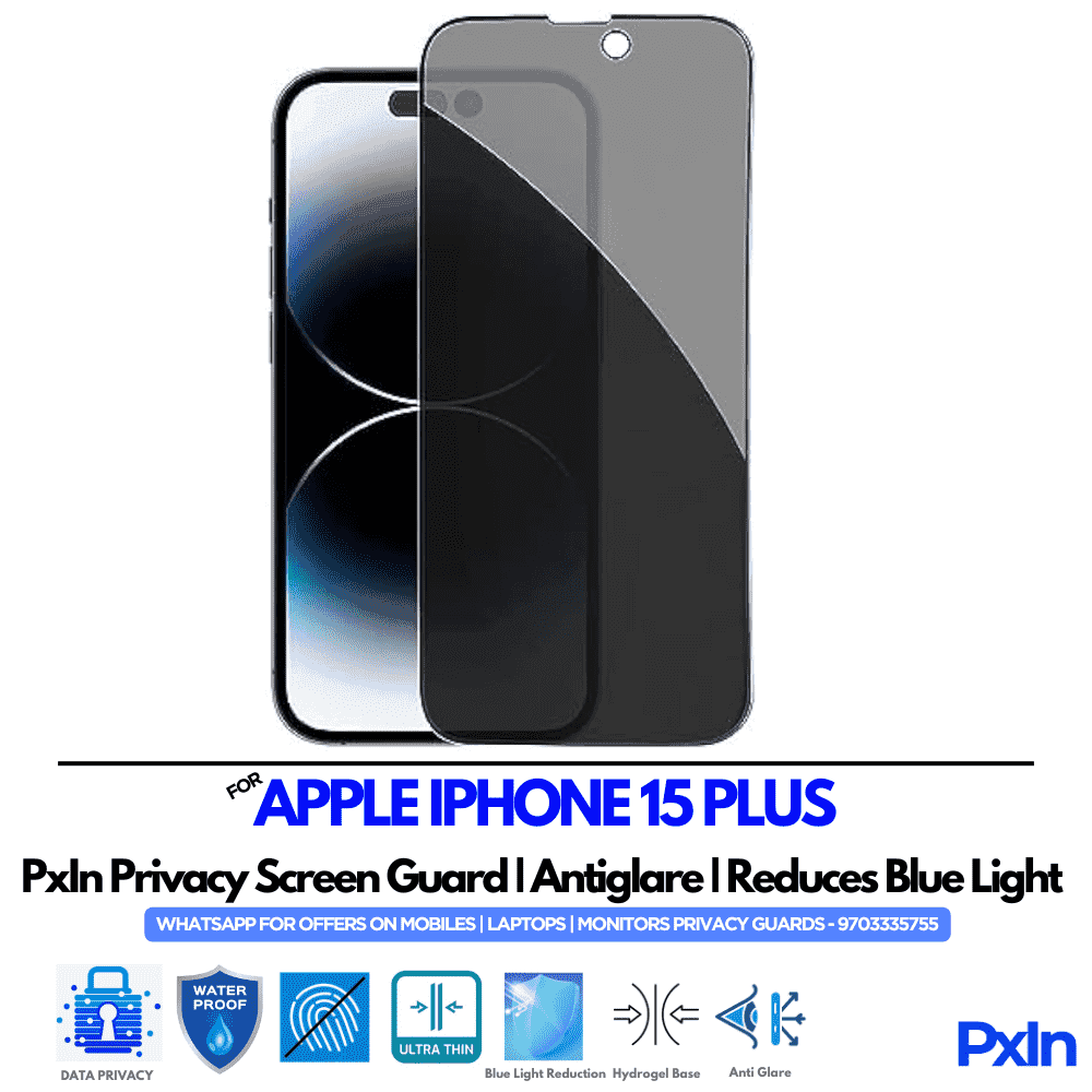 iPhone 15 Plus Privacy Screen Guard