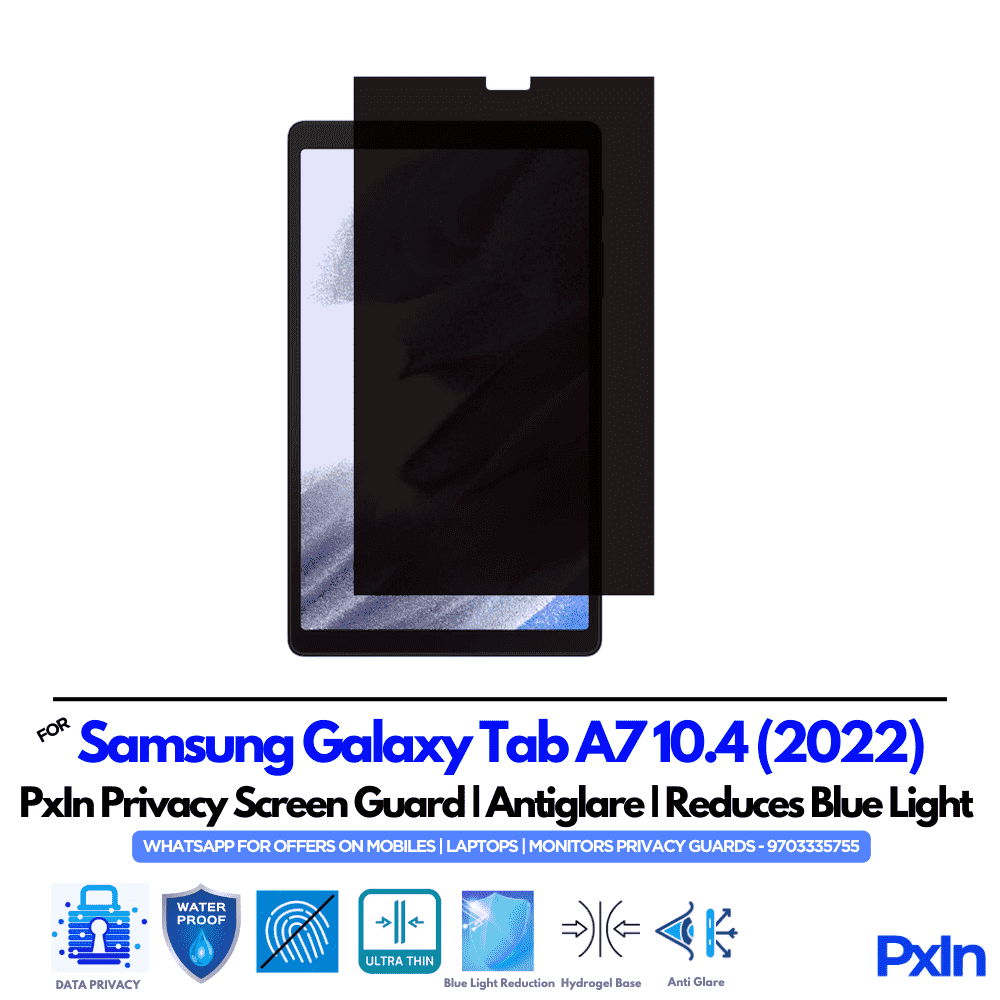 Samsung Galaxy Tab A7 10.4 2022 Privacy Screen Guard